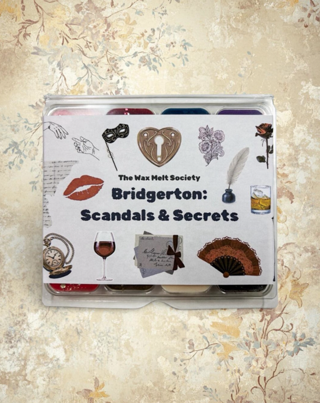 Bridgerton Luxury Wax Melt Set (Scandals & Secrets) - 8 Scents