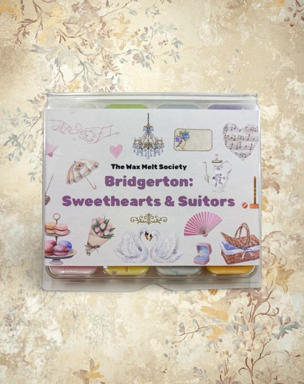 Bridgerton Luxury Wax Melt Set (Sweethearts & Suitors) - 8 Scents