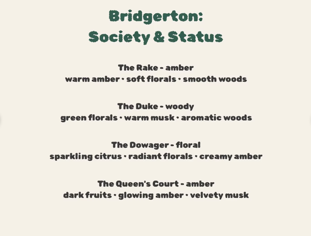 Bridgerton Luxury Wax Melt Collection (24 Pastel Star Scents)