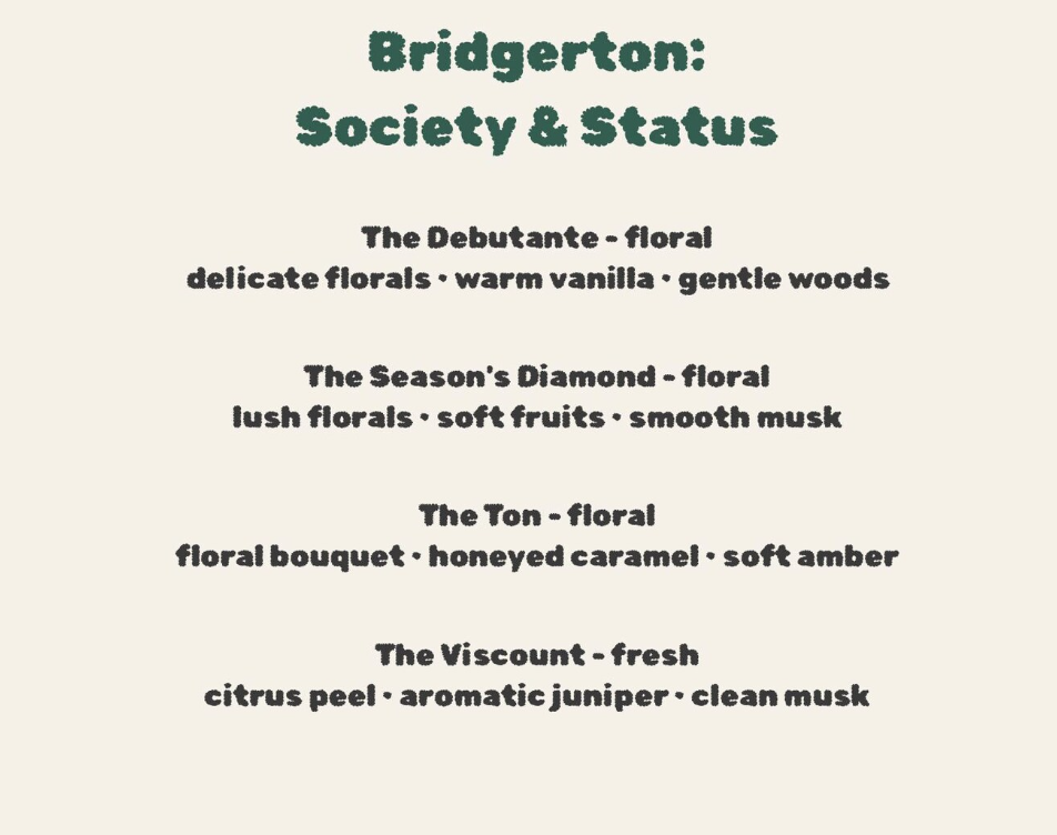 Bridgerton Luxury Wax Melt Collection (24 Scents) Three Set Bundle
