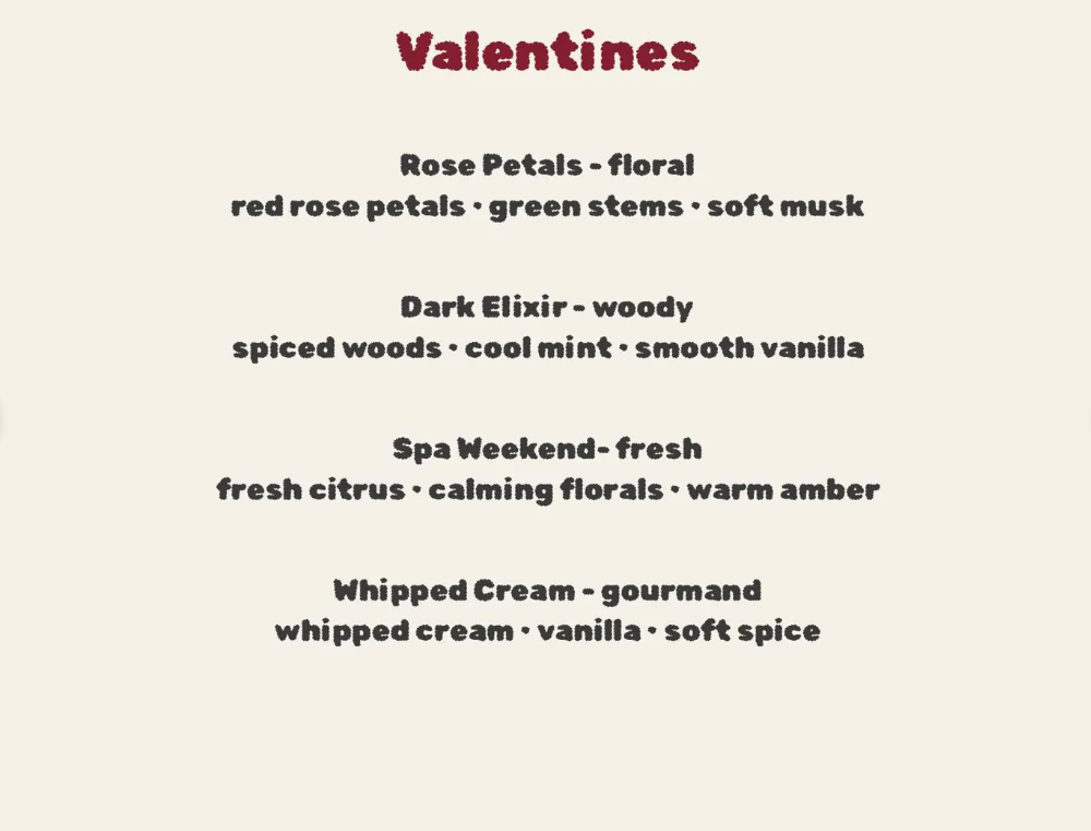 Valentine’s Collection Wax Melt Set - 8 Scents