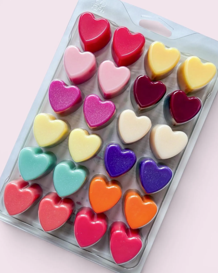 Bubblegum 12 Heart Set