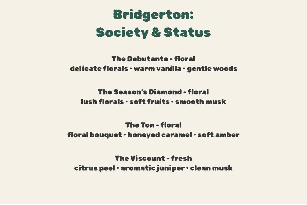 Bridgerton Luxury Wax Melt Collection (24 Pastel Star Scents)